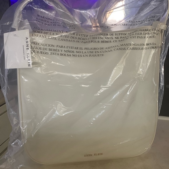 NWT Anne Klein handbag adjustable shoulder Hobo bag - Picture 5 of 16